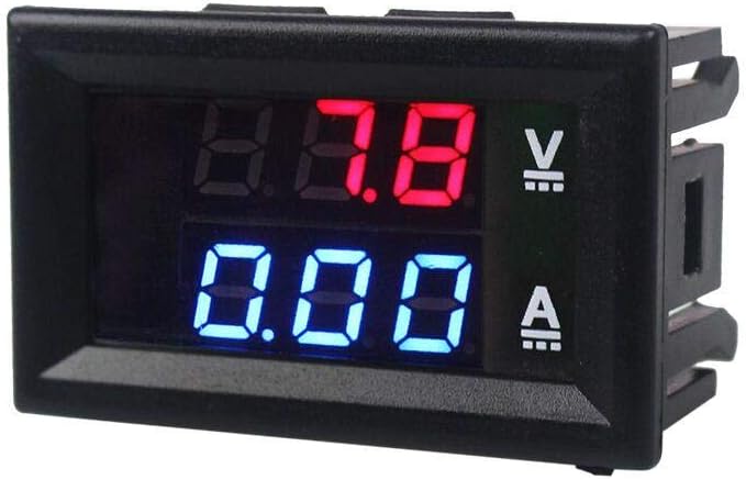 Mini Digital Voltmeter DC 100V 10A